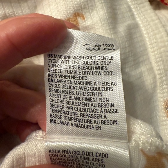 Women’s Charter club intimates fleece waffle knit sleepshirt NWOT Size 1X - Picture 7 of 8